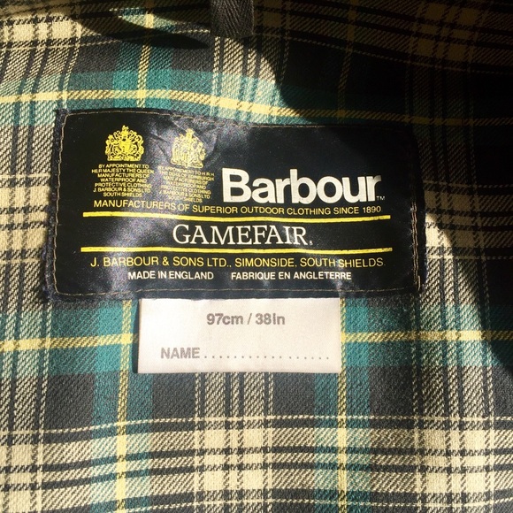 VINTAGE Barbour Gamefair Jacket - Picture 7 of 15